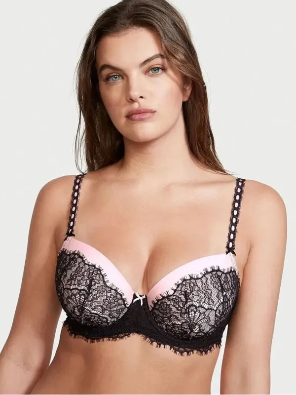 Бюстгальтер демі Lightly-Lined Ribbon Slot Dream Angels Victoria's Secret