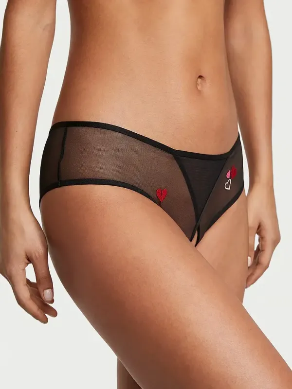 Трусики чікі Embroidered Mesh Very Sexy Victoria's Secret
