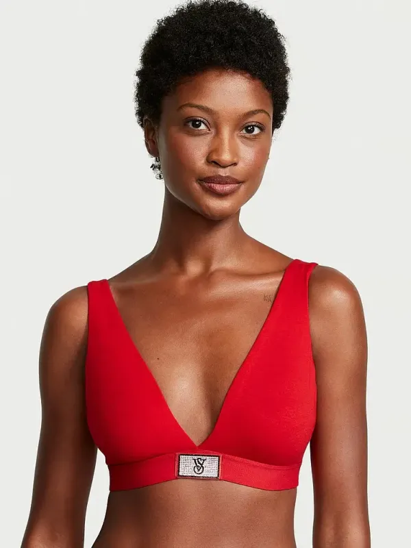 Бавовняний бюстгальтер без кісточок Shine Lounge Bra Victoria's Secret
