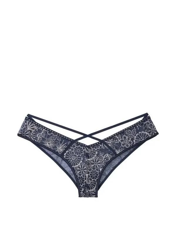 Трусики чікіні Crossover Embroidered Victoria's Secret