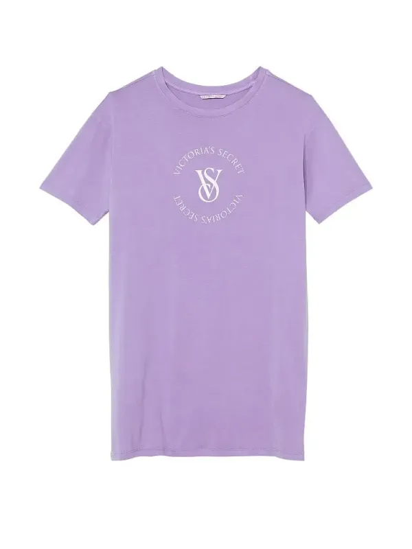 Бавовняна нічна сорочка Oversize Sleepshirt Victoria's Secret