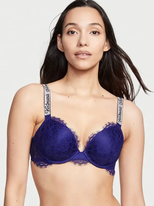 Комплект Мереживний бюстгальтер пуш-ап & Трусики бразиліани Shine Very Sexy Victoria's Secret