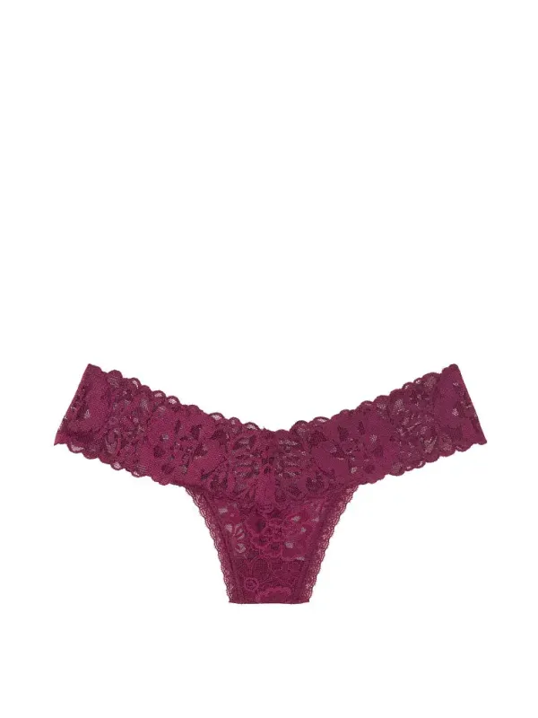 Трусики тонг Floral Lace Victoria's Secret