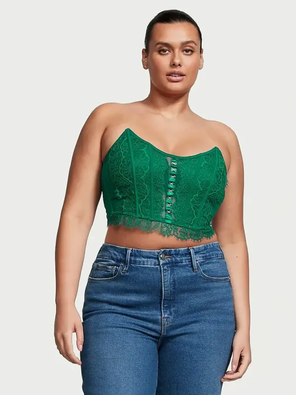 Мереживне бюстьє Lace Strapless Corset Dream Angels Victoria's Secret