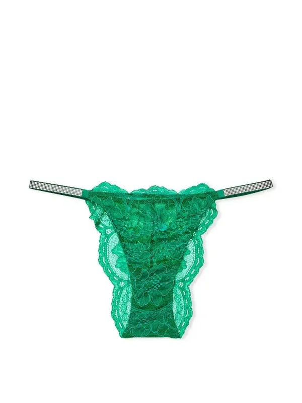 Мереживні трусики бразиліани зі стразами Shine Very Sexy Victoria's Secret
