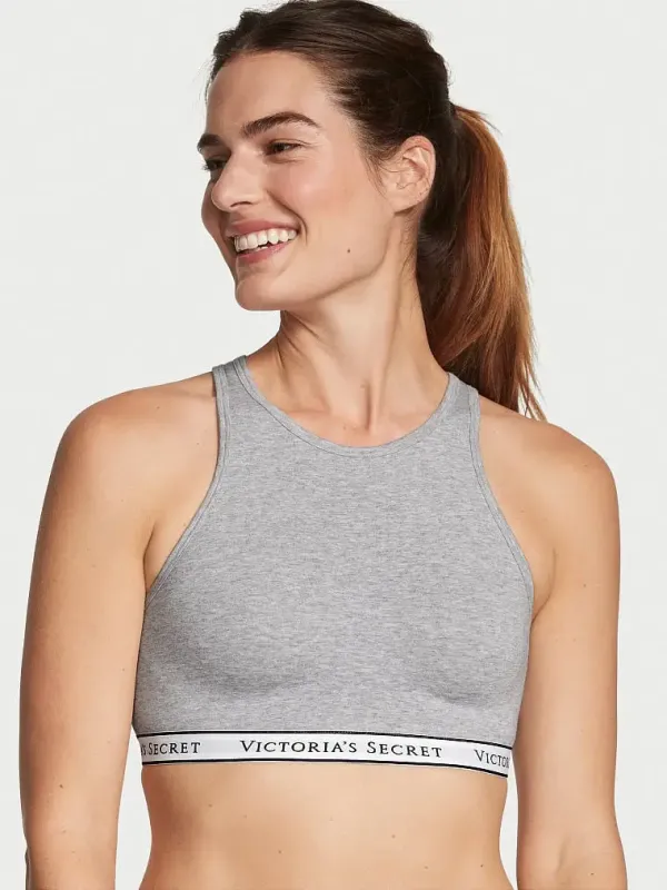 Бавовняний бралет Logo Racerback Victoria's Secret
