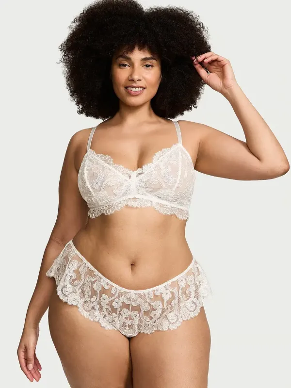 Комплект Бралет & Трусики чіки Boho Floral Embroidery Victoria's Secret