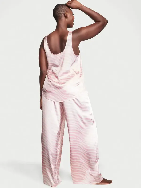 Атласна піжама з штанами Satin Cami Long PJ Set Victoria's Secret