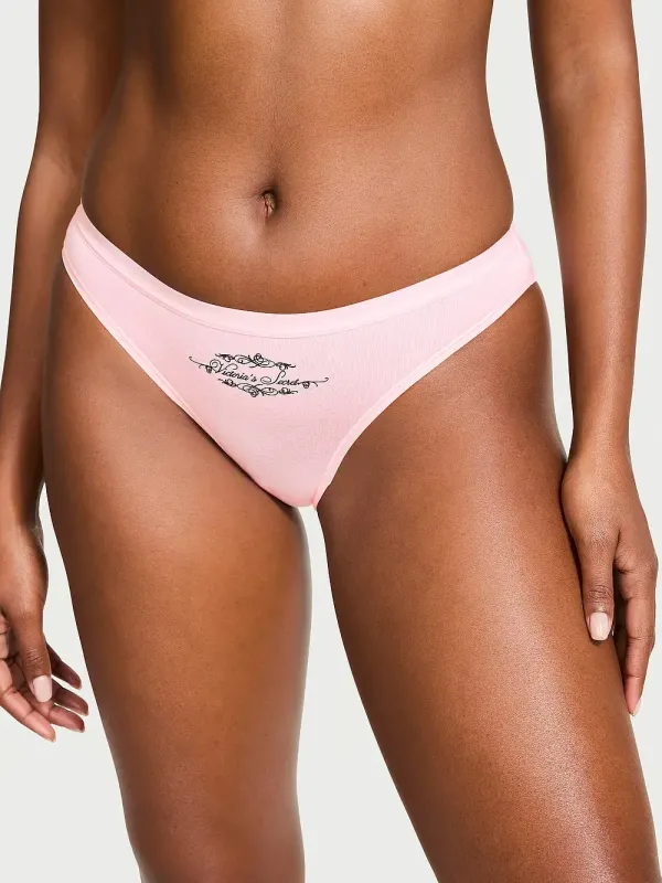 Бавовняні трусики бікіні Stretch Cotton Victoria's Secret