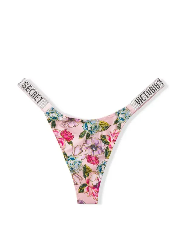 Трусики тонг Logo Shine Strap Victoria's Secret