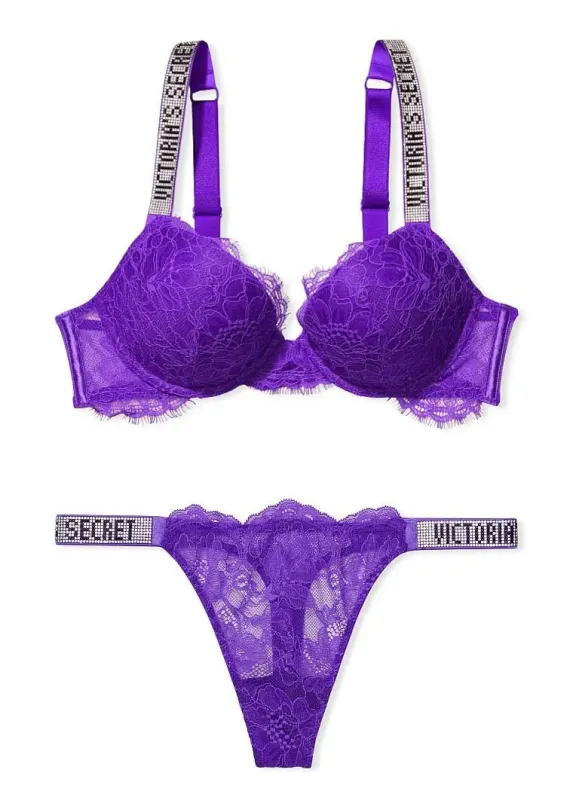 Комплект Бюстгальтер пуш-ап Shine Very Sexy & Трусики Shine Very Sexy Victoria's Secret