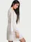 Атласний халат Lace Inset Robe Victoria's Secret