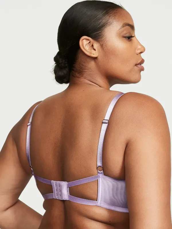 Мереживний бюстгальтер балконет Wicked Floral Embroidery Dream Angels Victoria's Secret
