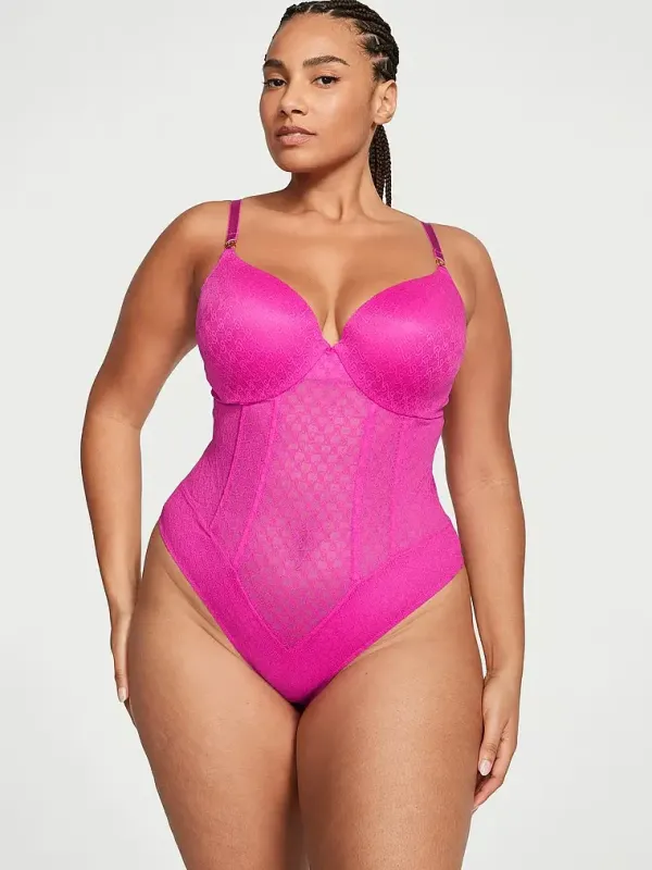 Мереживне боді пуш-ап Icon Teddy Victoria's Secret