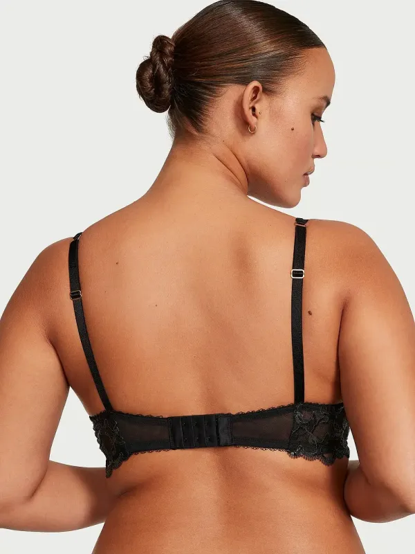 Комплект Бюстгальтер балконет & Трусики бікіні Shimmer Heart Embroidery Dream Angels Victoria's Secret