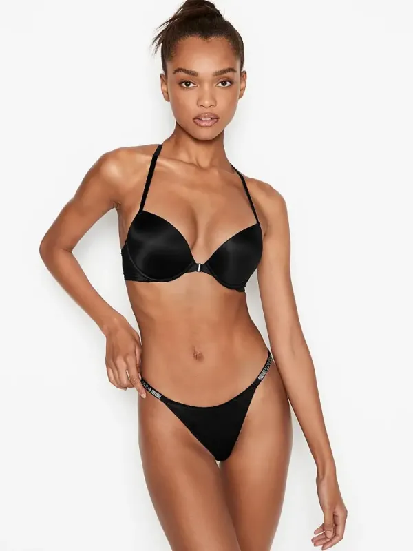Комплект Бюстгалтер пуш-ап Shine Strap & Трусики Shine Strap Very Sexy Victoria's Secret