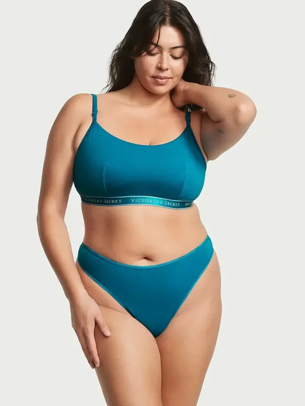 Бавовняний бралет Logo Cotton Victoria's Secret