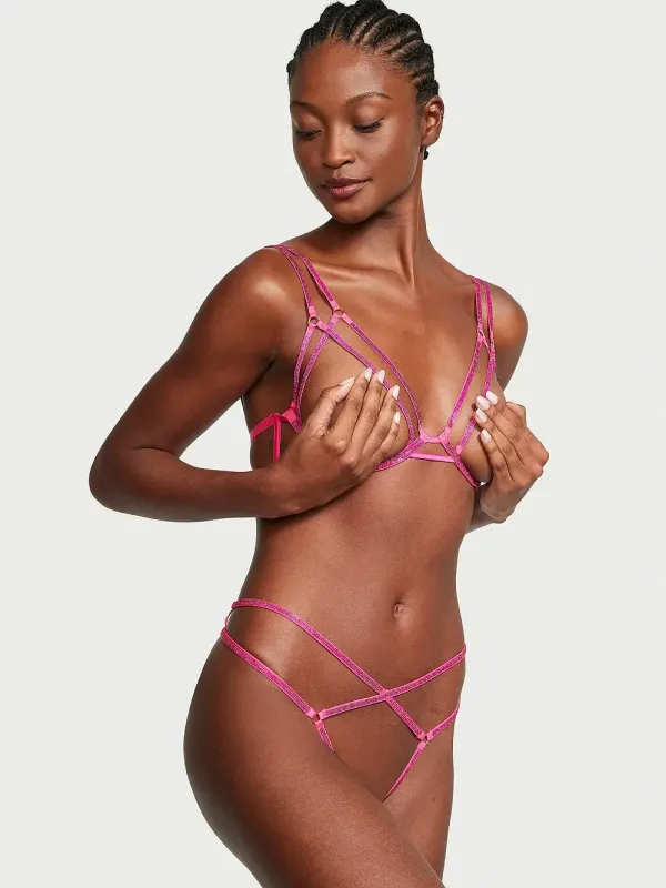 Трусики тонг Shine Strap Cutout Very Sexy Victoria's Secret