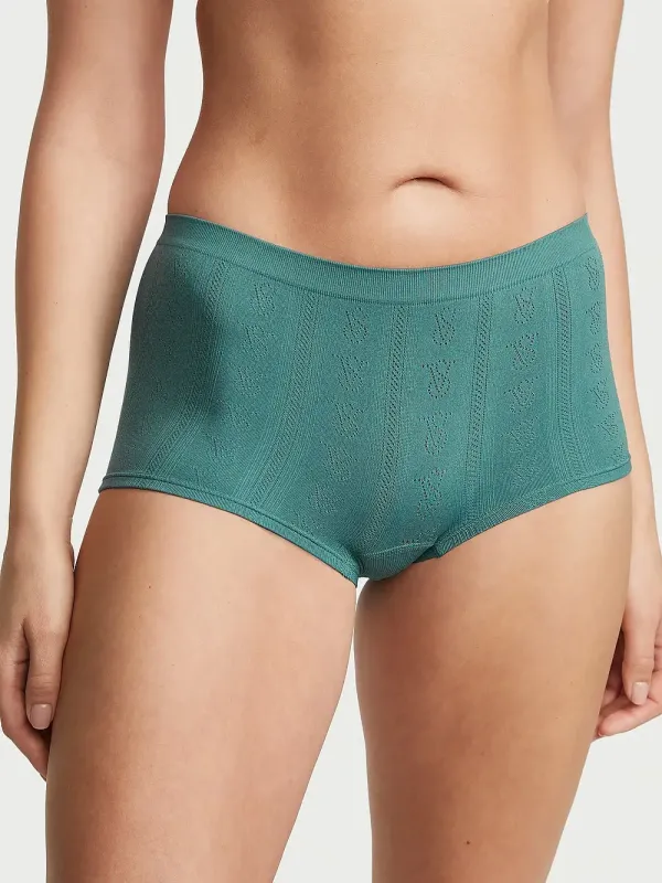 Безшовні трусики шортики Seamless Boyshort Victoria's Secret