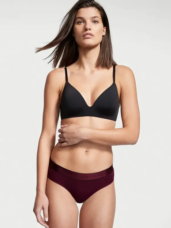 Трусики бавовняні хіпхагер Logo Victoria's Secret