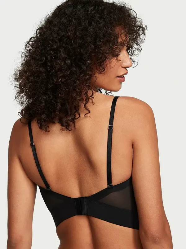 Атласне бюстьє демі Shine Logo Corset Victoria's Secret