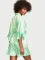 Атласний Халат Flounce Satin Robe Victoria's Secret
