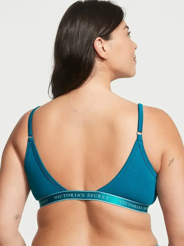 Бавовняний бралет Logo Cotton Victoria's Secret