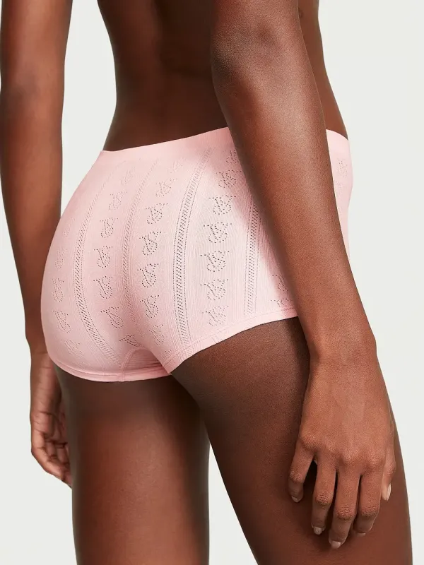 Безшовні трусики шортики Seamless Boyshort Victoria's Secret