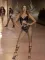 Мереживне боді демі Rose Lace Strappy Very Sexy Victoria's Secret