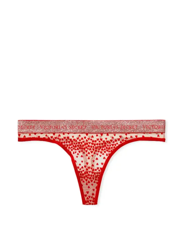 Трусики стрінги Logo Cotton Victoria's Secret
