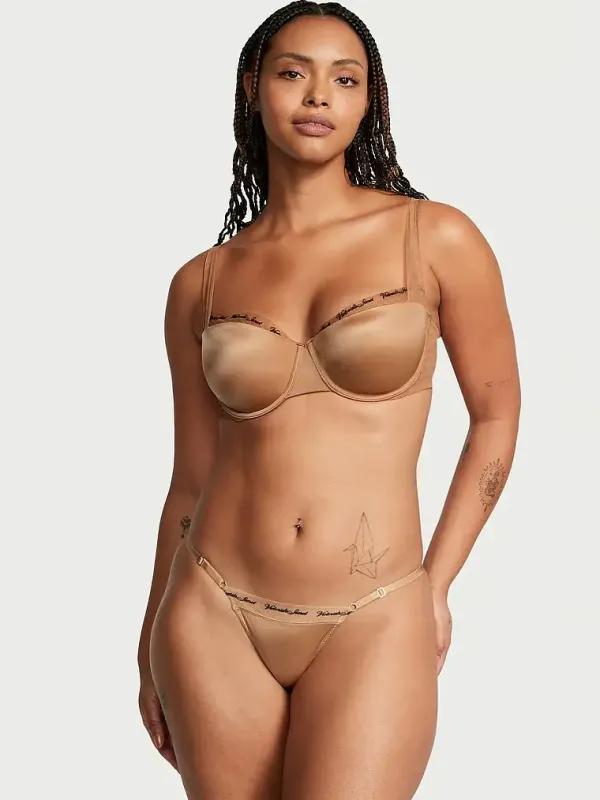 Бюстгальтер балконет Logo Embroidery Very Sexy Victoria's Secret