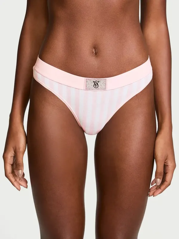 Трусики тонг Logo Shine Victoria's Secret
