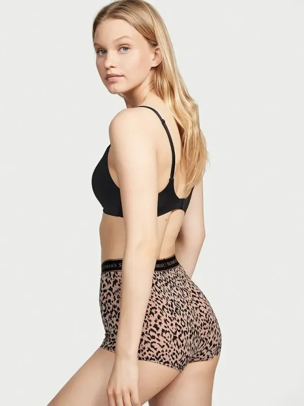 Трусики шортики Logo Waist Boyshort Victoria's Secret