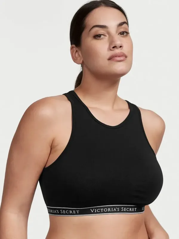Бавовняний бралет Logo Racerback Victoria's Secret