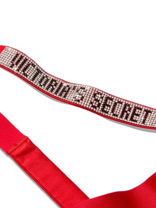 Трусики тонг Banded Logo Shine Strap Very Sexy Victoria's Secret