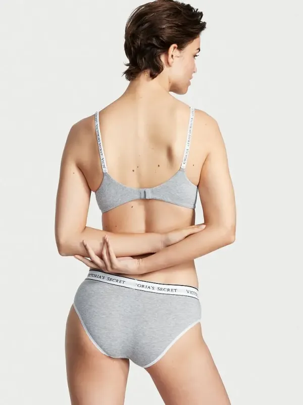 Бавовняні трусики хіпхагер Logo Victoria's Secret