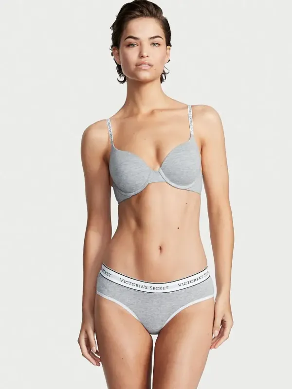 Бавовняні трусики хіпхагер Logo Victoria's Secret