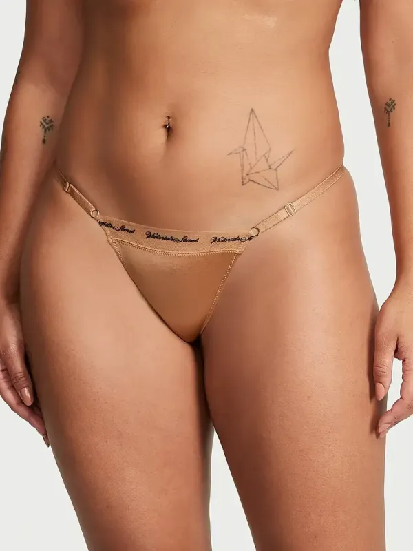 Трусики тонги Strappy Logo Very Sexy Victoria's Secret