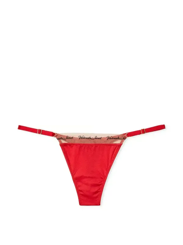 Трусики тонги Strappy Logo Very Sexy Victoria's Secret