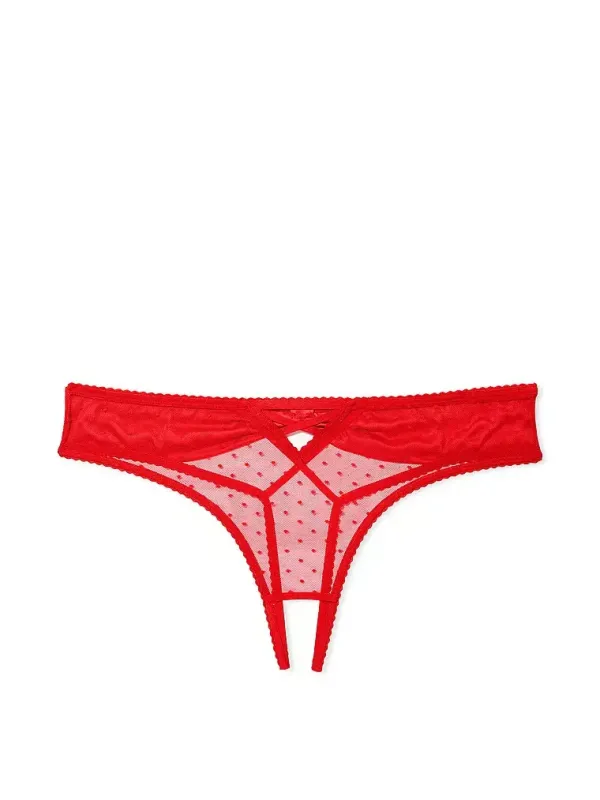 Трусики тонги Crotchless Strappy Very Sexy Victoria's Secret