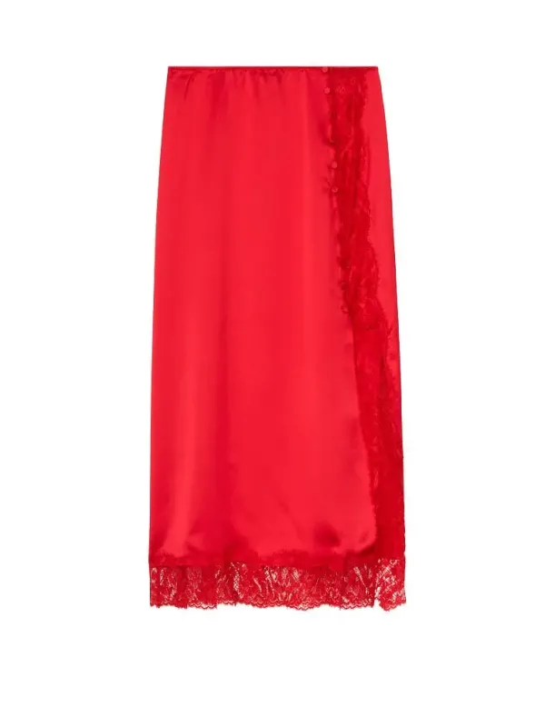 Атласна юбка Side-button Victoria's Secret