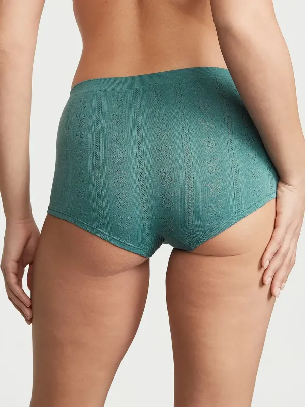 Безшовні трусики шортики Seamless Boyshort Victoria's Secret
