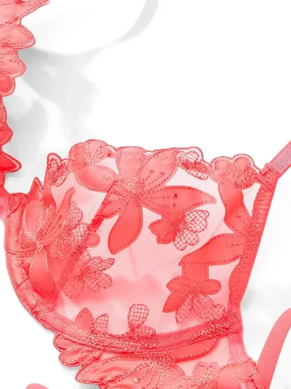 Бюстгалтер демі Floral Embroidered Luxe Lingerie Victoria's Secret
