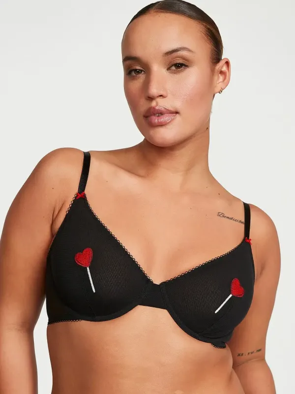 Бюстгалтер демі Unlined Heart Tease Victoria's Secret