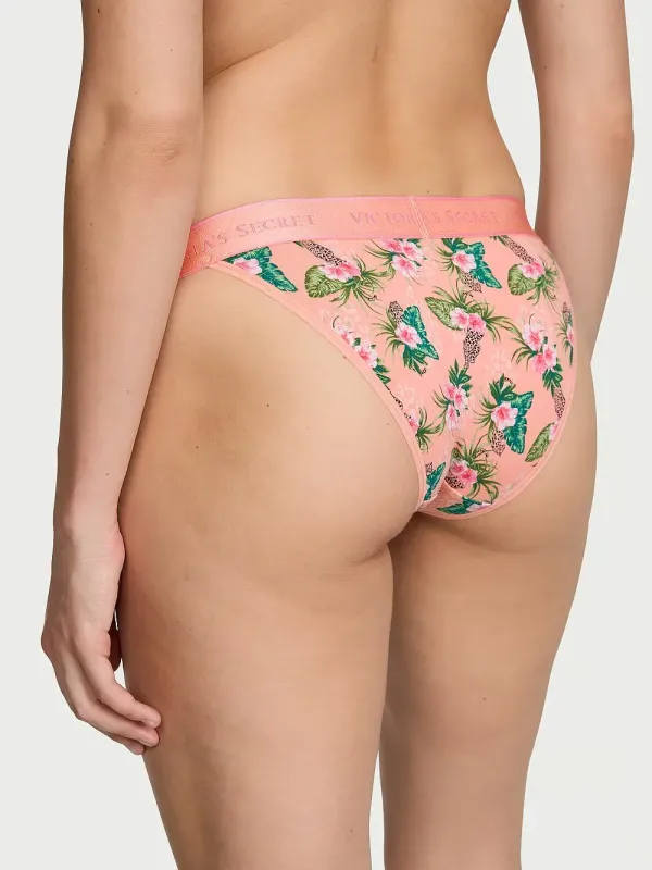 Трусики танга Logo Cotton Victoria's Secret