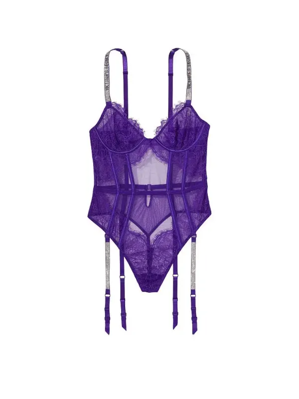 Боді Shine Strap Teddy Bombshell Victoria's Secret