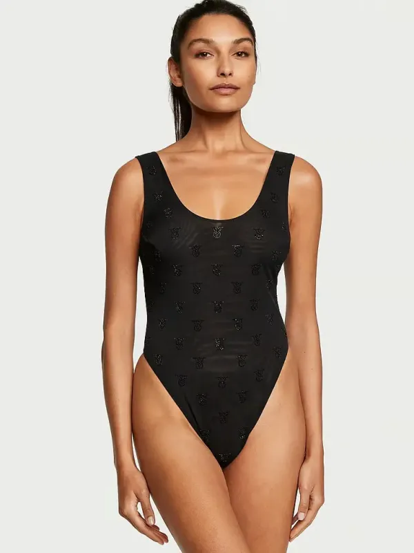 Боді із сіточки Shine Mesh Very Sexy Victoria's Secret