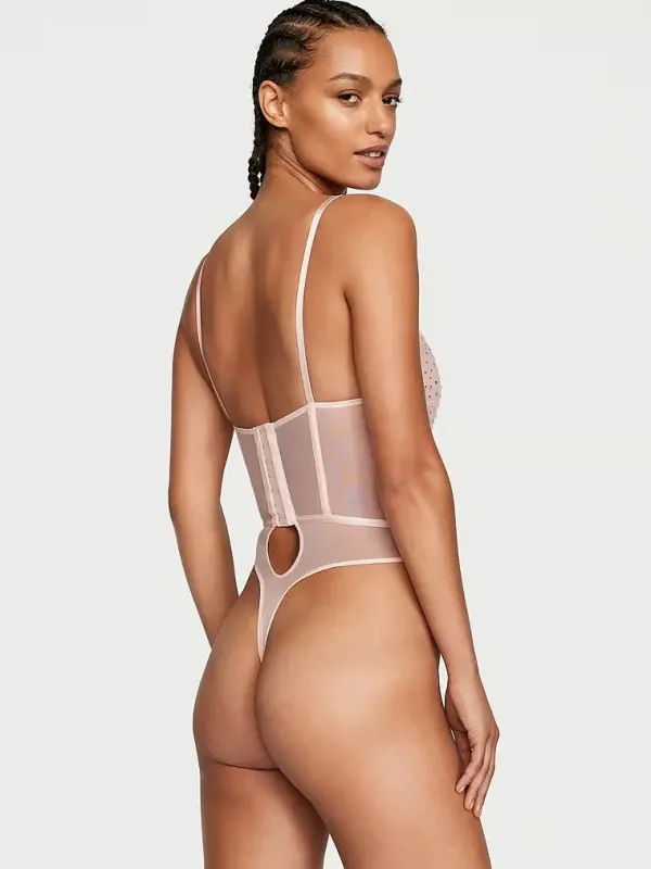 Боді корсет зі стразами Rhinestone Teddy Very Sexy Victoria's Secret