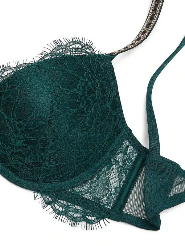 Мереживний комплект Бюстгальтер пуш-ап & Трусики бразиліани Shine Very Sexy Victoria's Secret
