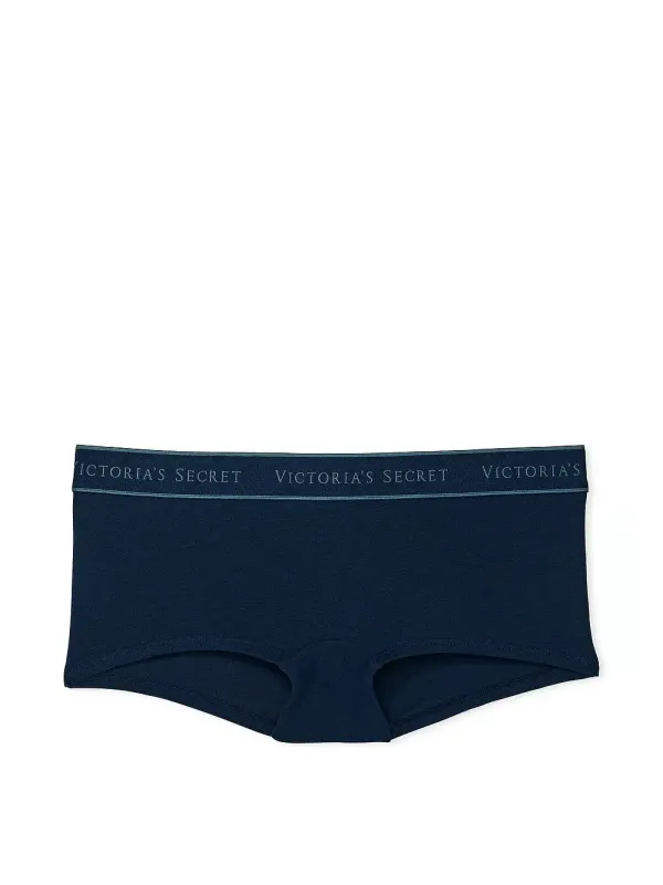 Бавовняні трусики шортики Logo Victoria's Secret